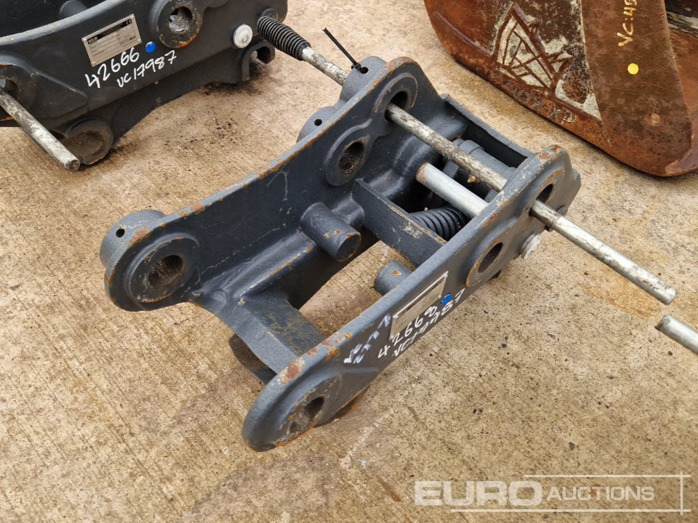 Unused 2025 Miller Manual QH 45mm Pin to suit 4-6 Ton Excavator - Quick coupler: picture 5 Unused 2025 Miller Manual QH 45mm Pin to suit 4-6 Ton Excavator - Quick coupler: picture 5