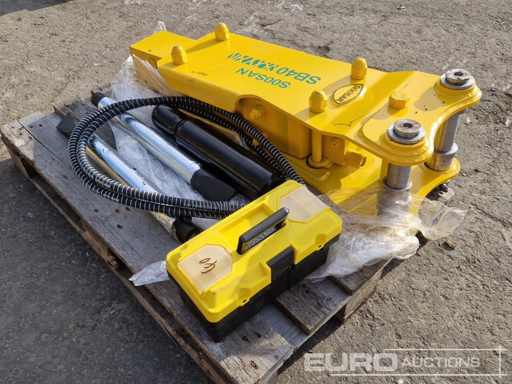 Unused 2025 Soosan SB40 - Hydraulic hammer: picture 4 Unused 2025 Soosan SB40 - Hydraulic hammer: picture 4