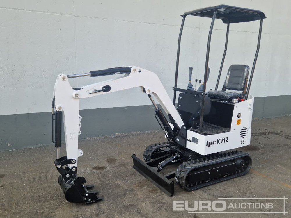 Unused JPC KV12 - Mini excavator: picture 1 Unused JPC KV12 - Mini excavator: picture 1