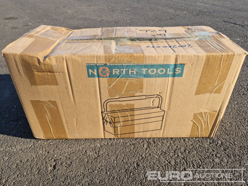 Unused North Tools Tool Box, 85Pcs. Tools - Workshop equipment: picture 2 Unused North Tools Tool Box, 85Pcs. Tools - Workshop equipment: picture 2