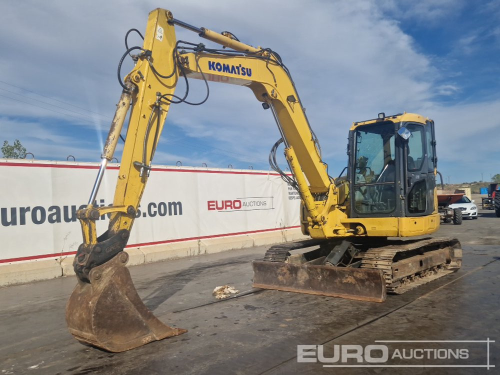 2010 Komatsu PC88MR-8 - Mini excavator: picture 1 2010 Komatsu PC88MR-8 - Mini excavator: picture 1