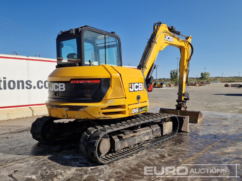 2015 JCB 86C-1 ECO - Mini excavator: picture 5 2015 JCB 86C-1 ECO - Mini excavator: picture 5
