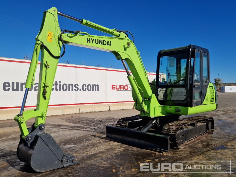 2017 Hyundai ROBEX60-5 - Mini excavator: picture 1 2017 Hyundai ROBEX60-5 - Mini excavator: picture 1