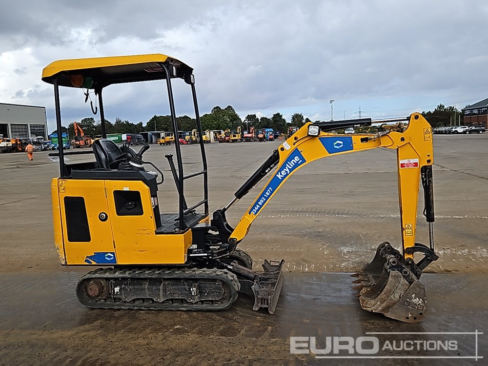 Mini excavator 2020 JCB 16C-1 T3: picture 6
