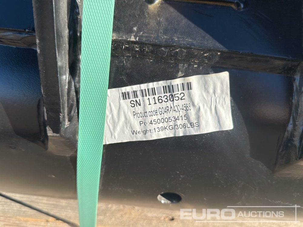 Geith Ditching Bucket G04R-1400-4588 to suit MCR922 (S/Ns 1163051, 1163052) (2 of) - Bucket: picture 5 Geith Ditching Bucket G04R-1400-4588 to suit MCR922 (S/Ns 1163051, 1163052) (2 of) - Bucket: picture 5