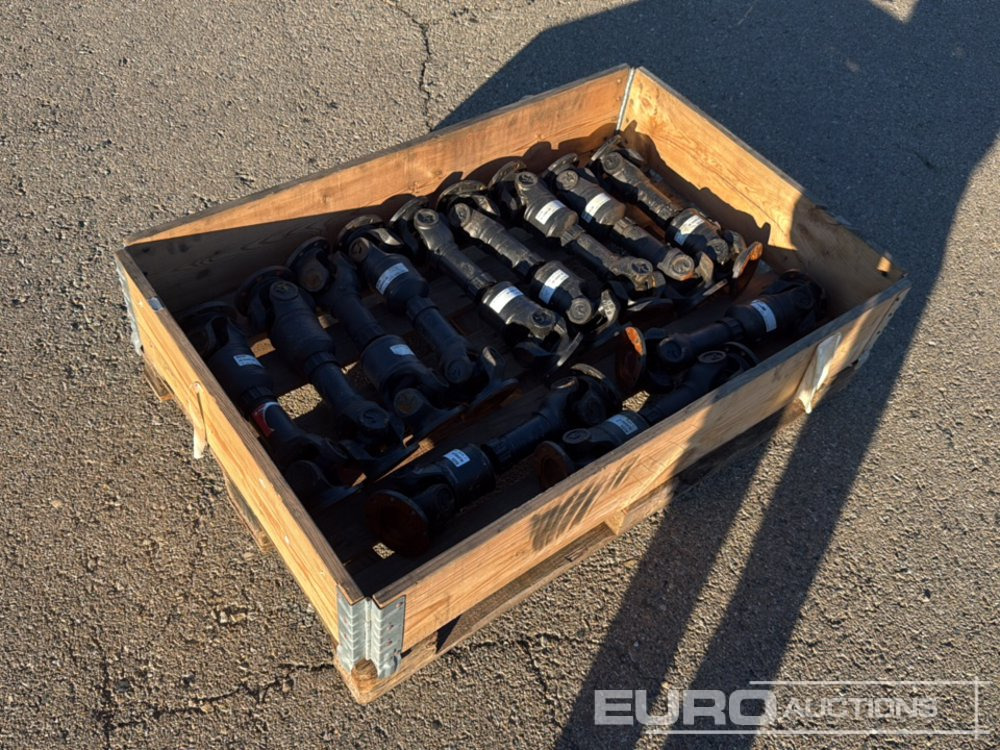 Pallet of Driveshafts for Ausa - Construction equipment: picture 2 Pallet of Driveshafts for Ausa - Construction equipment: picture 2