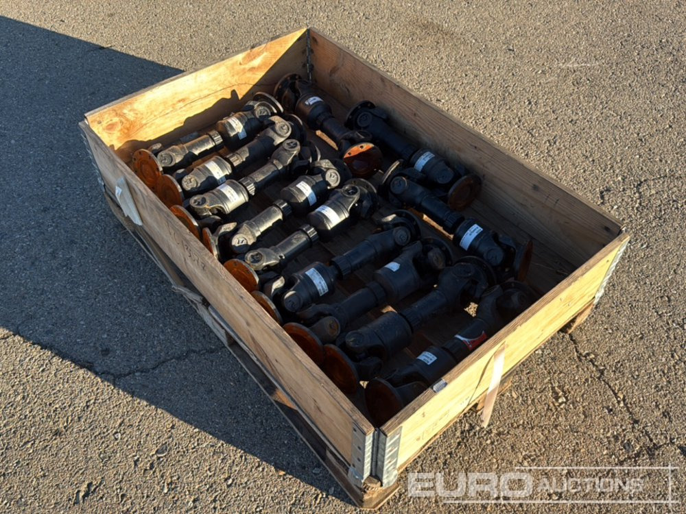 Pallet of Driveshafts for Ausa - Construction equipment: picture 1 Pallet of Driveshafts for Ausa - Construction equipment: picture 1
