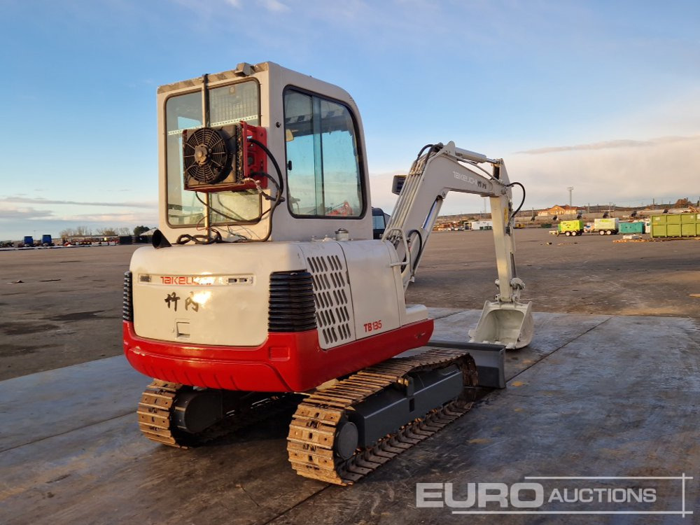 Takeuchi TB135 - Mini excavator: picture 5 Takeuchi TB135 - Mini excavator: picture 5