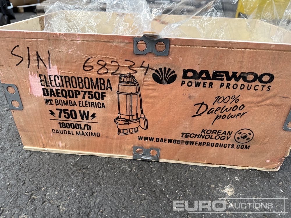 Water pump Unused Daewoo DAEQDP750F: picture 6 Water pump Unused Daewoo DAEQDP750F: picture 6