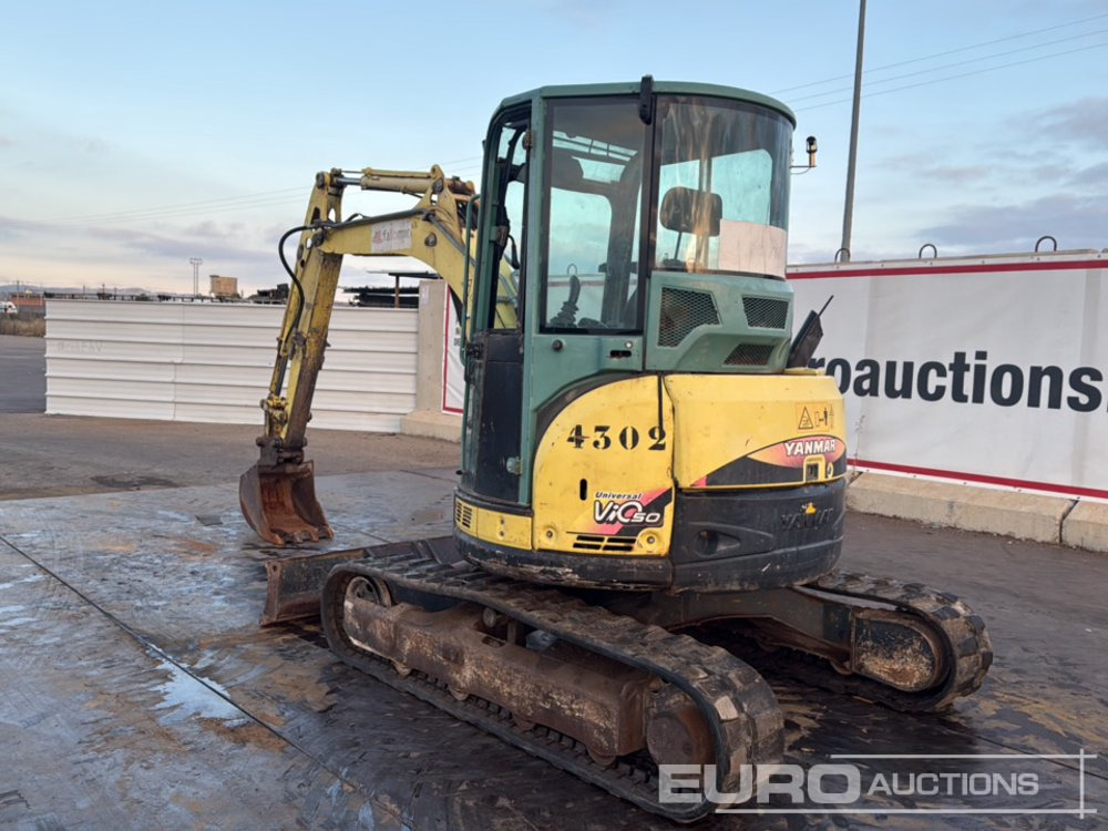 Yanmar ViO50-U - Mini excavator: picture 3 Yanmar ViO50-U - Mini excavator: picture 3