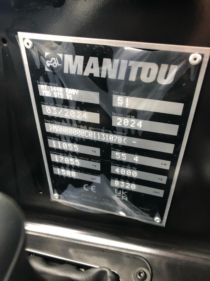 MANITOU MT1440 / 2024 - Telescopic handler: picture 5 MANITOU MT1440 / 2024 - Telescopic handler: picture 5
