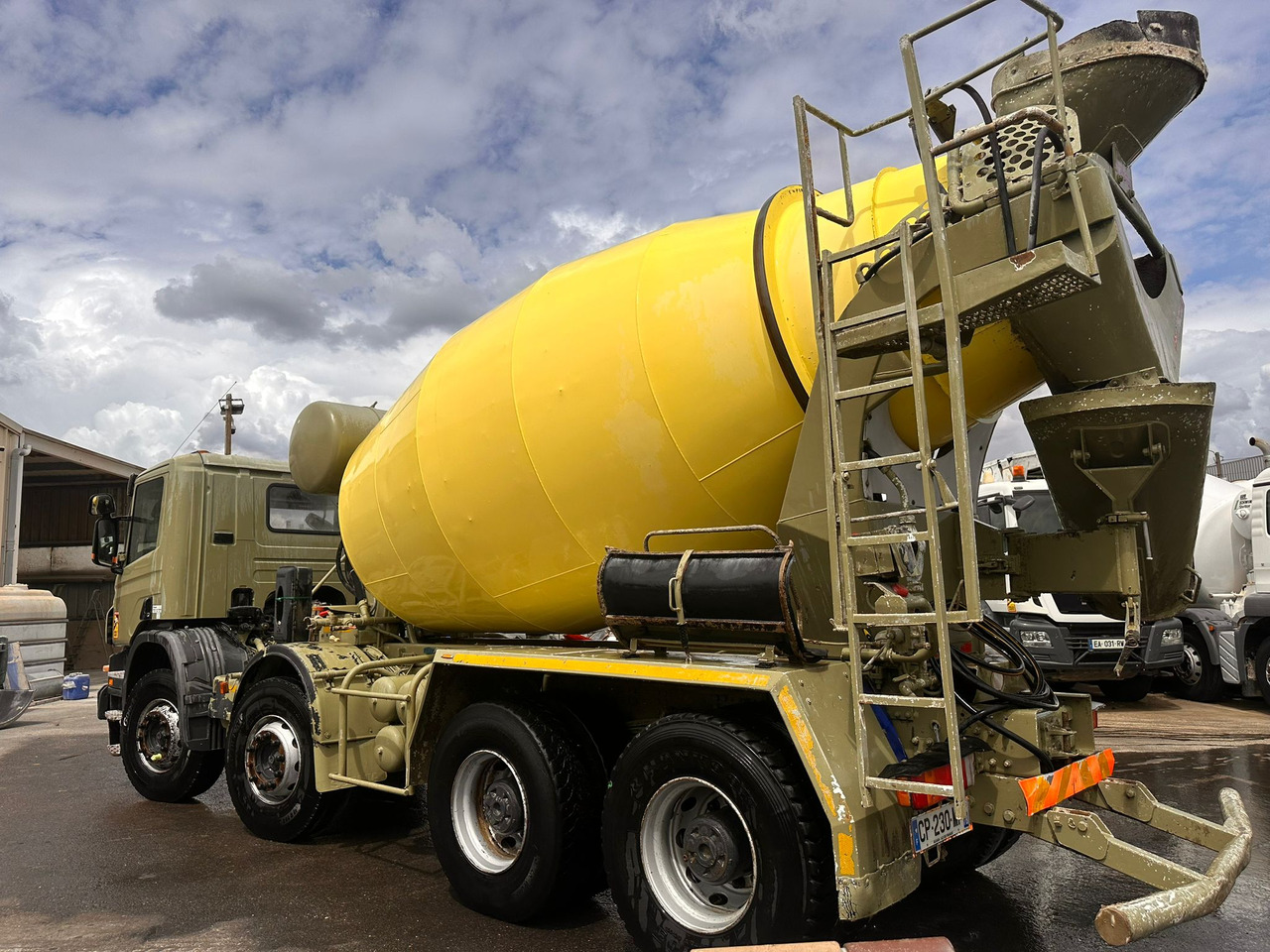 Camion béton Scania P380 CP-230-MP - Concrete mixer truck: picture 4 Camion béton Scania P380 CP-230-MP - Concrete mixer truck: picture 4