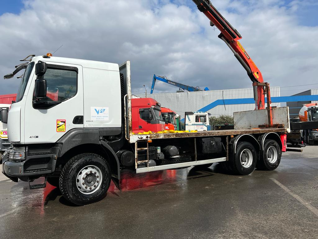 Camion grue Renault 410 AL-454-TS - Dropside/ Flatbed truck, Crane truck: picture 5 Camion grue Renault 410 AL-454-TS - Dropside/ Flatbed truck, Crane truck: picture 5