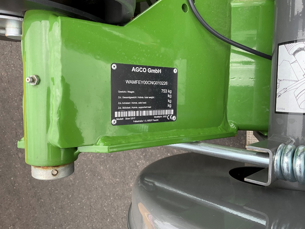 Fendt Slicer 320 P - Mower: picture 2 Fendt Slicer 320 P - Mower: picture 2