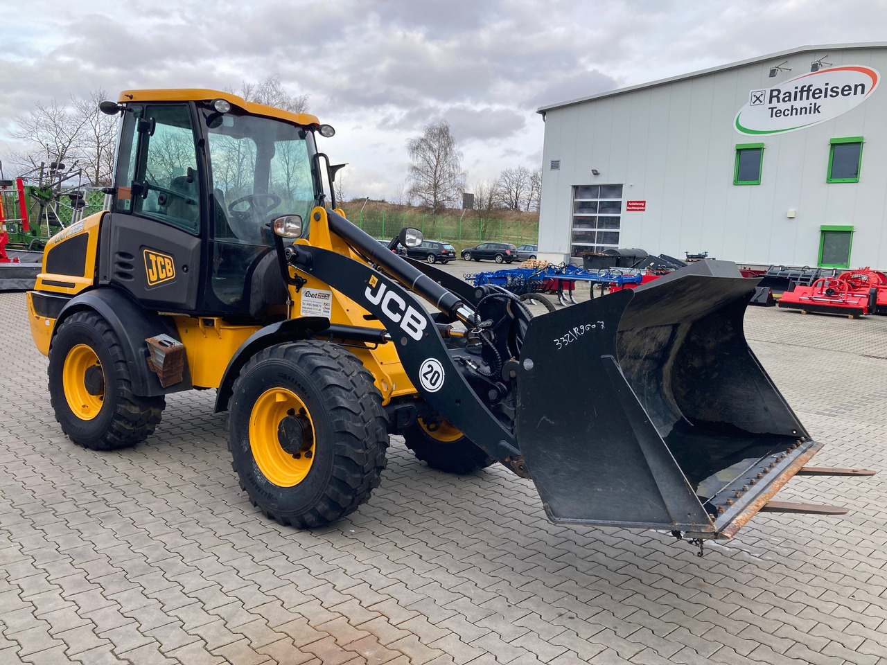 JCB Radlader Typ 409 - Loader: picture 1 JCB Radlader Typ 409 - Loader: picture 1