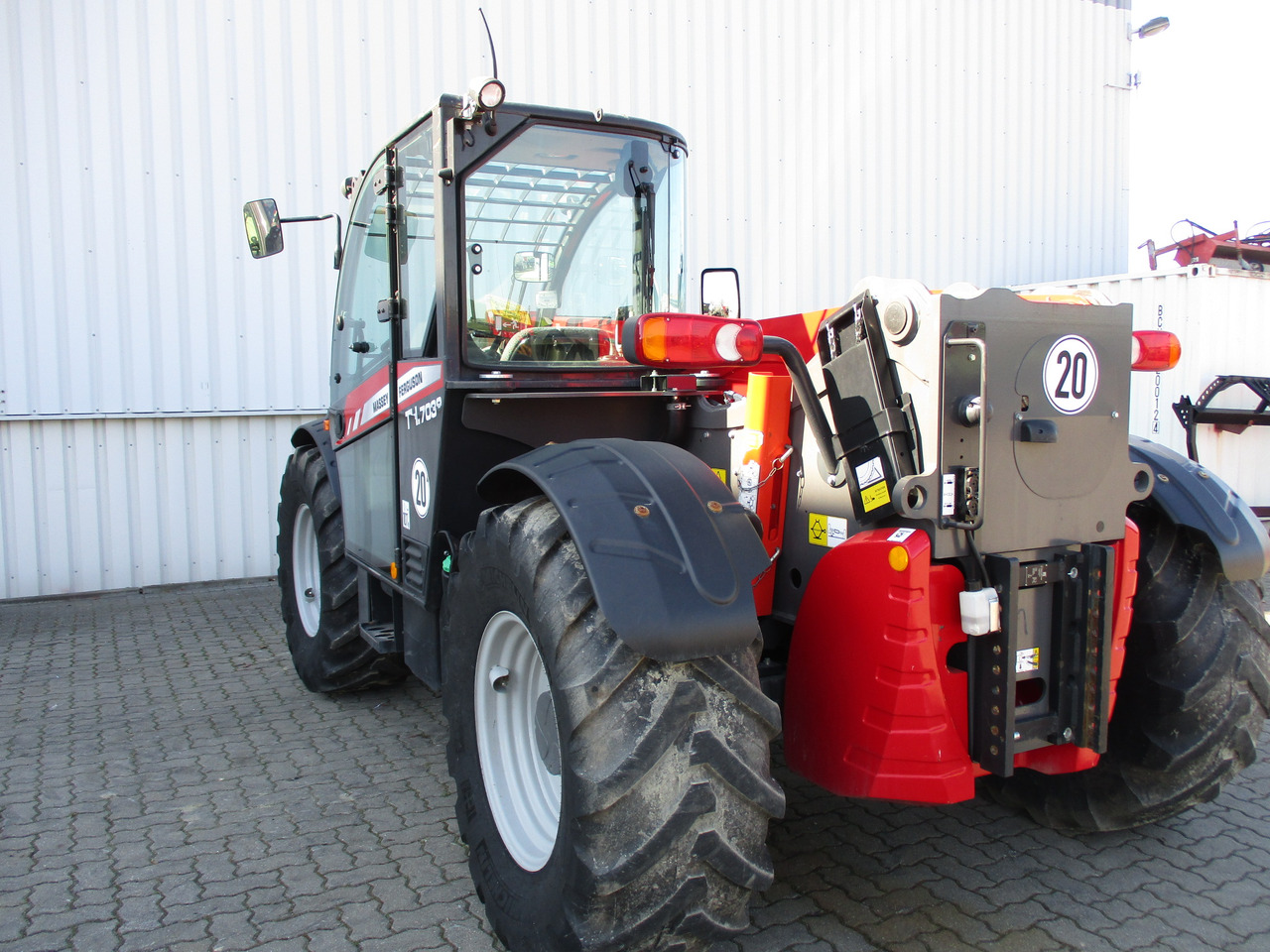 Loader Massey Ferguson TH 7038 T4f: picture 10
