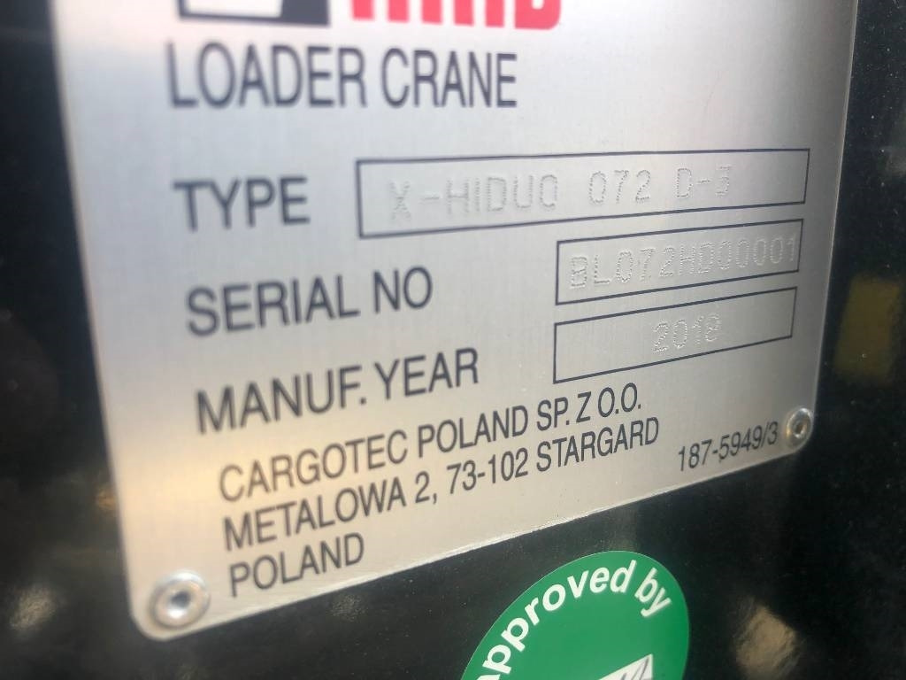 Hiab X-HiDuo 072 D-3 - Loader crane for Truck: picture 3 Hiab X-HiDuo 072 D-3 - Loader crane for Truck: picture 3