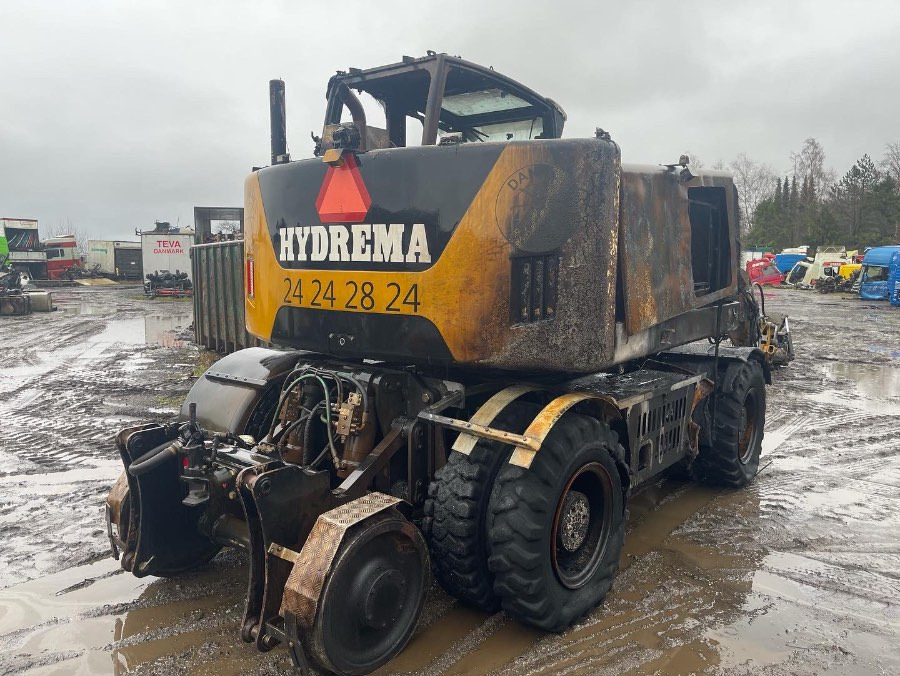 HYDREMA CONSTRUCTION EXCAVATOR MX16 RAIL - Wheel excavator: picture 1 HYDREMA CONSTRUCTION EXCAVATOR MX16 RAIL - Wheel excavator: picture 1