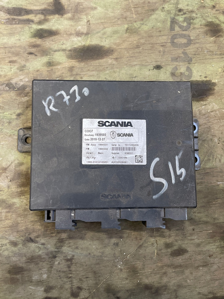 SCANIA COO7 1939503 - Electrical system for Truck: picture 1 SCANIA COO7 1939503 - Electrical system for Truck: picture 1