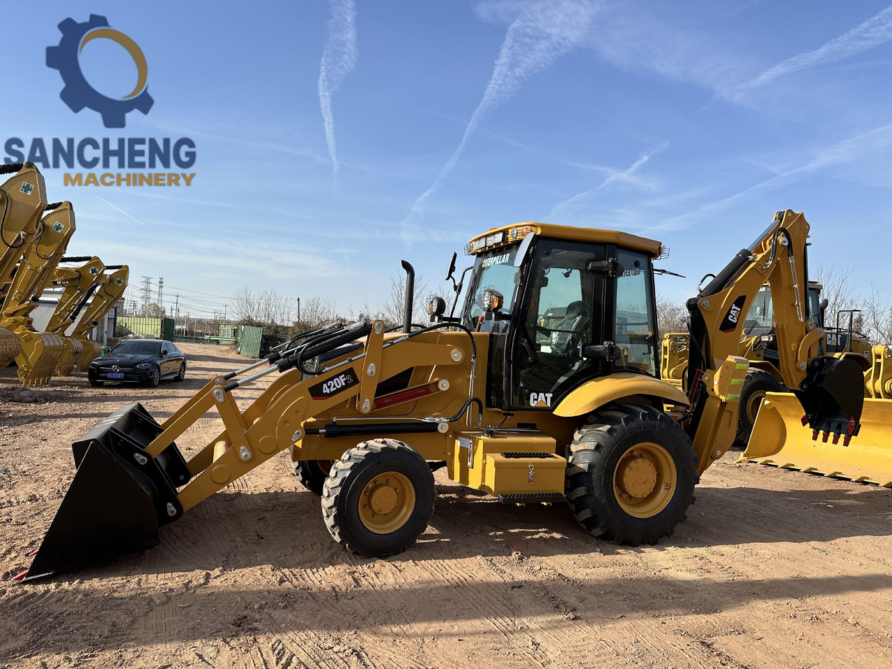 CATERPILLAR 420F2 - Backhoe loader: picture 3 CATERPILLAR 420F2 - Backhoe loader: picture 3