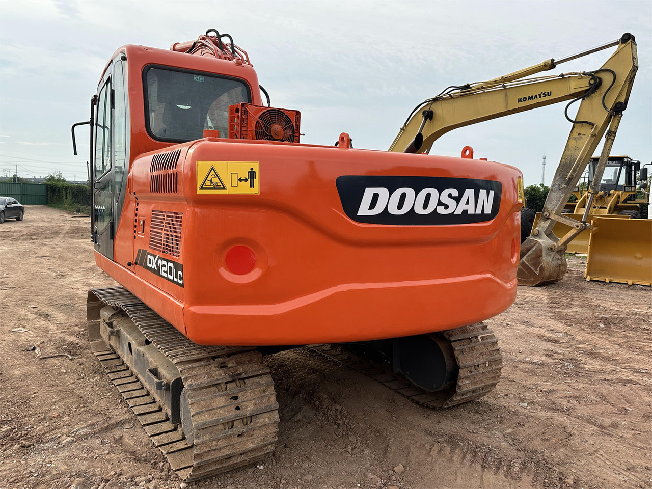 DOOSAN DX120 - Crawler excavator: picture 5 DOOSAN DX120 - Crawler excavator: picture 5