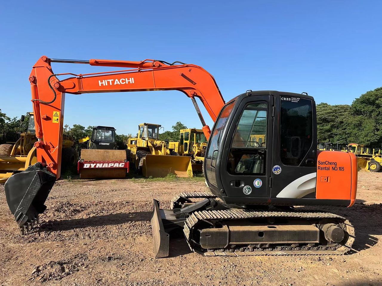 HITACHI ZAXIS ZX70 - Mini excavator: picture 2 HITACHI ZAXIS ZX70 - Mini excavator: picture 2
