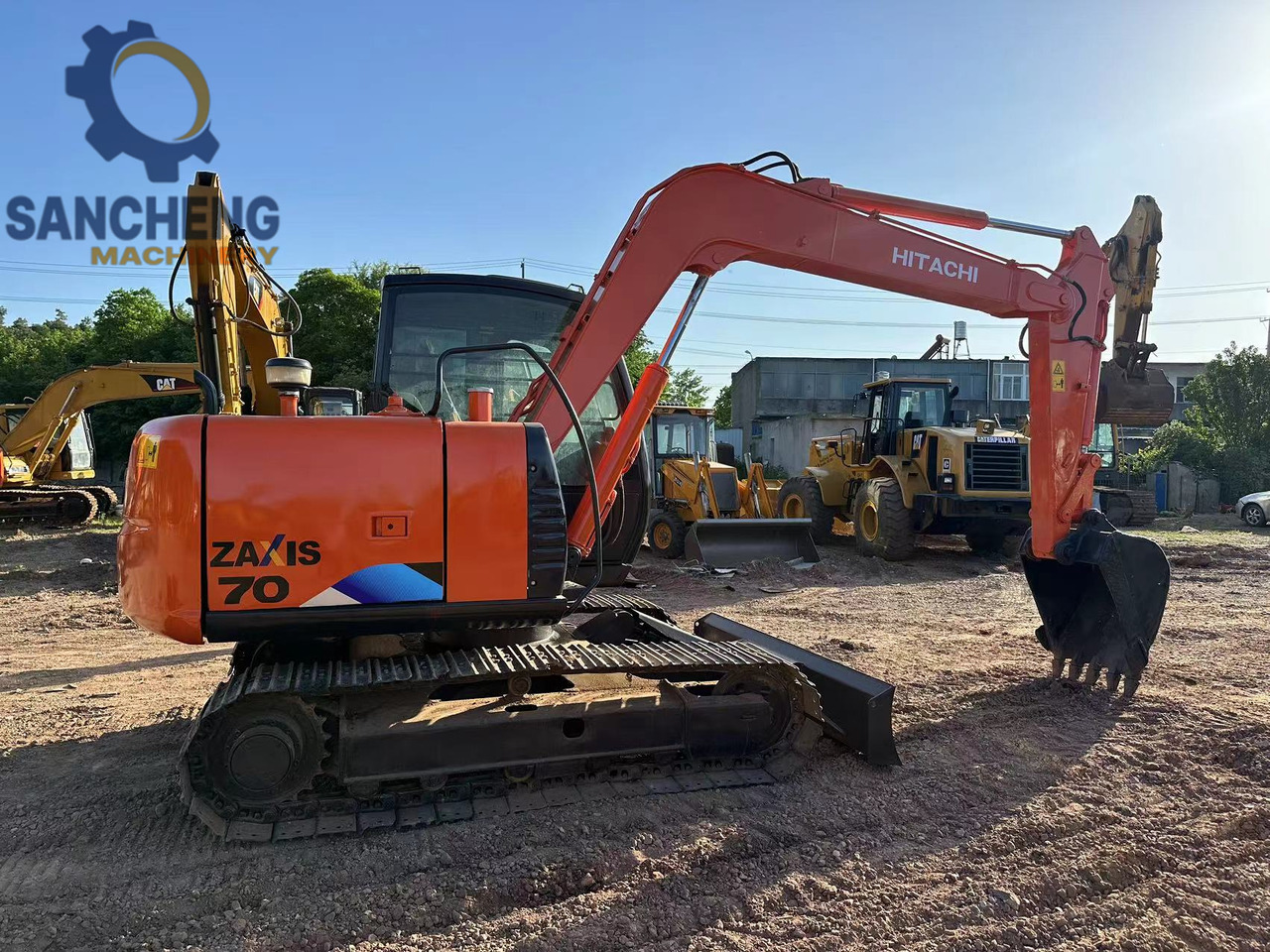 HITACHI ZAXIS ZX70 - Mini excavator: picture 4 HITACHI ZAXIS ZX70 - Mini excavator: picture 4