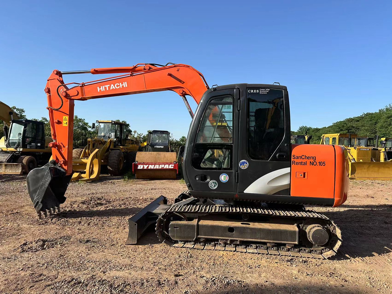 Hitachi ZX70 mini excavator - Mini excavator: picture 1 Hitachi ZX70 mini excavator - Mini excavator: picture 1