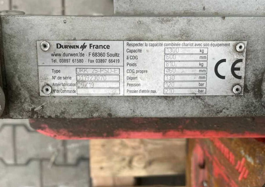 Durwen UKK25-PSD-E, Kartonklammer - Clamp: picture 5 Durwen UKK25-PSD-E, Kartonklammer - Clamp: picture 5