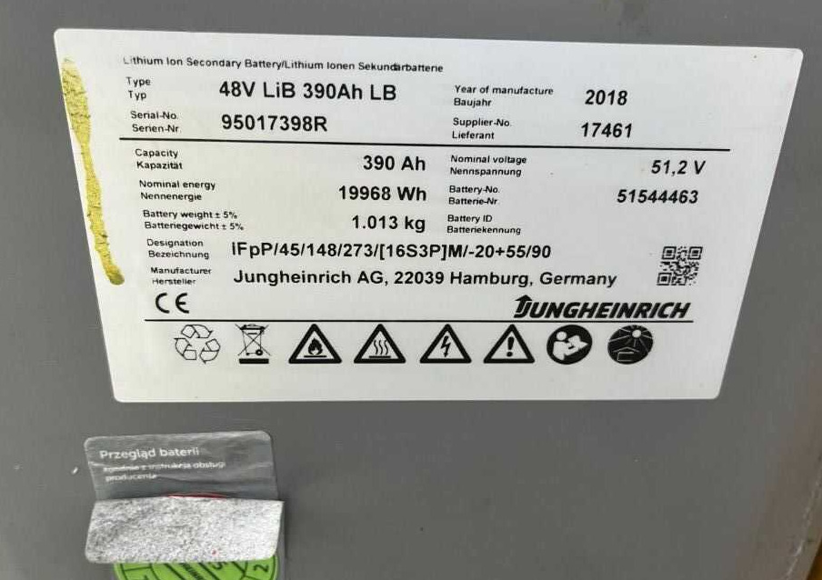 Jungheinrich EFG220 - Electric forklift: picture 5 Jungheinrich EFG220 - Electric forklift: picture 5