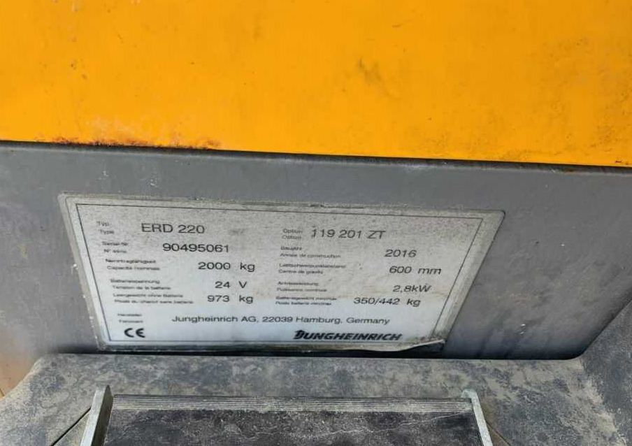 Jungheinrich ERD220 - Stacker: picture 4 Jungheinrich ERD220 - Stacker: picture 4