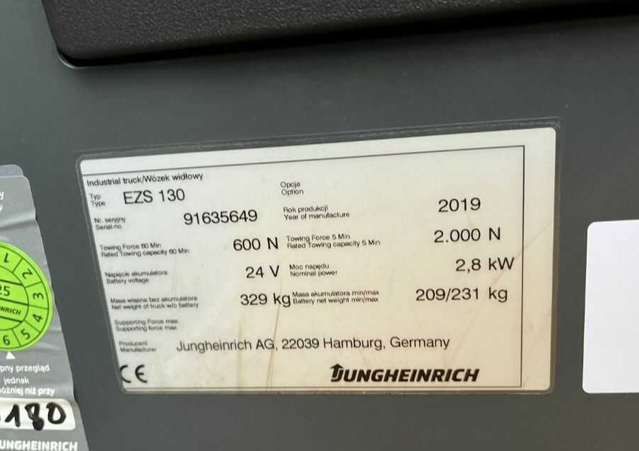 Jungheinrich EZS130 - Tow tractor: picture 4 Jungheinrich EZS130 - Tow tractor: picture 4