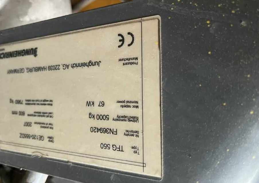 LPG forklift Jungheinrich TFG550: picture 8 LPG forklift Jungheinrich TFG550: picture 8