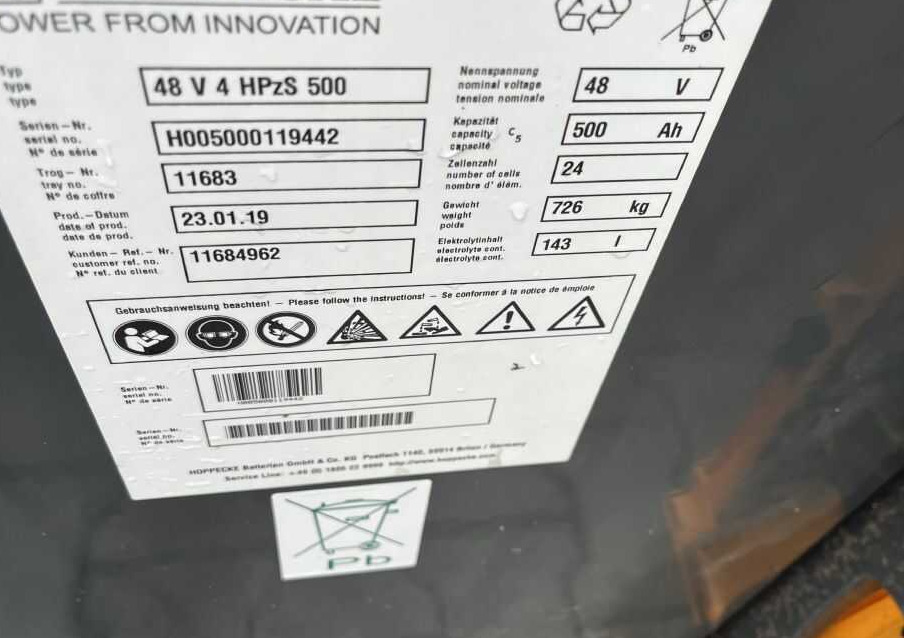 Electric forklift Linde E14-02: picture 8
