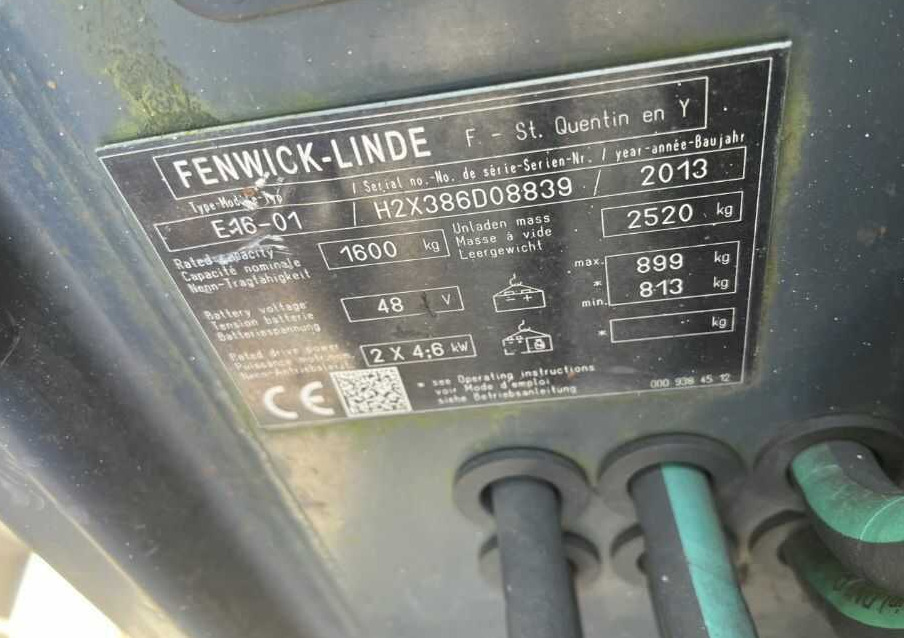 Linde E16-02 - Electric forklift: picture 4 Linde E16-02 - Electric forklift: picture 4