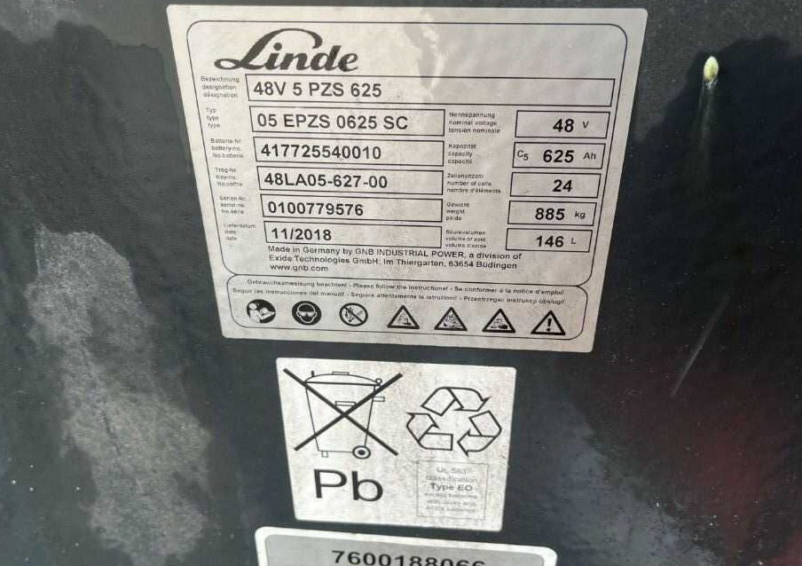 Electric forklift Linde E16-02: picture 9