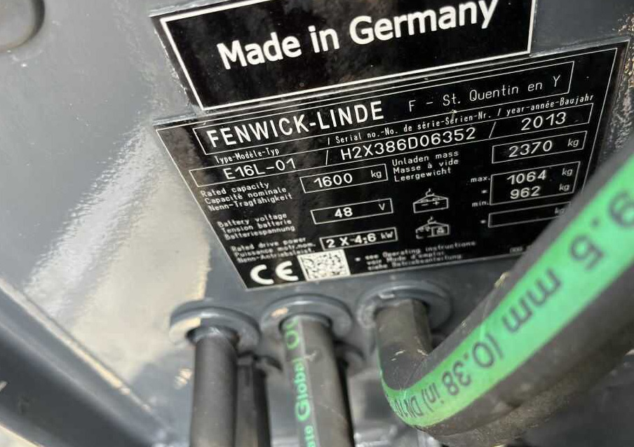Linde E16L - Electric forklift: picture 4 Linde E16L - Electric forklift: picture 4