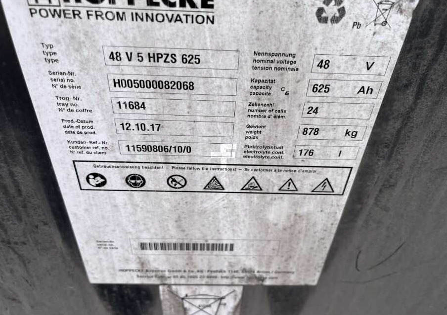 Electric forklift Linde E18-02: picture 8