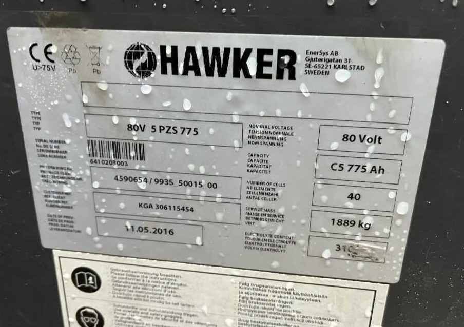 Electric forklift Linde E35RHL-01: picture 9