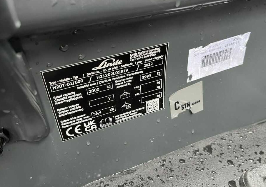 Linde H20T-01/600 - LPG forklift: picture 4 Linde H20T-01/600 - LPG forklift: picture 4