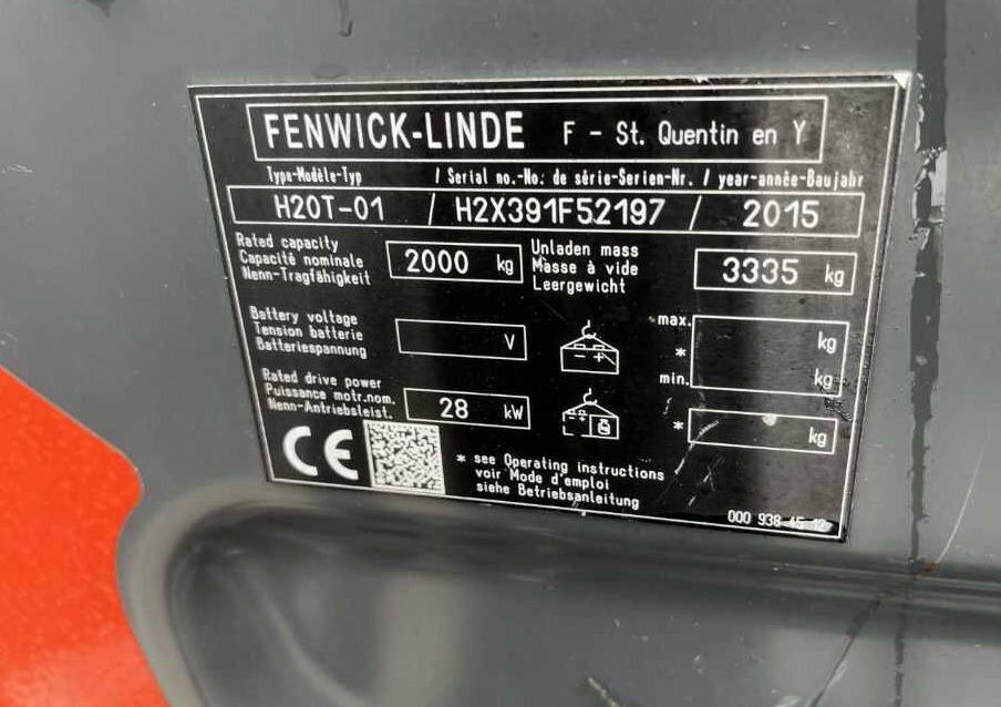 Linde H20T-01 - LPG forklift: picture 4 Linde H20T-01 - LPG forklift: picture 4