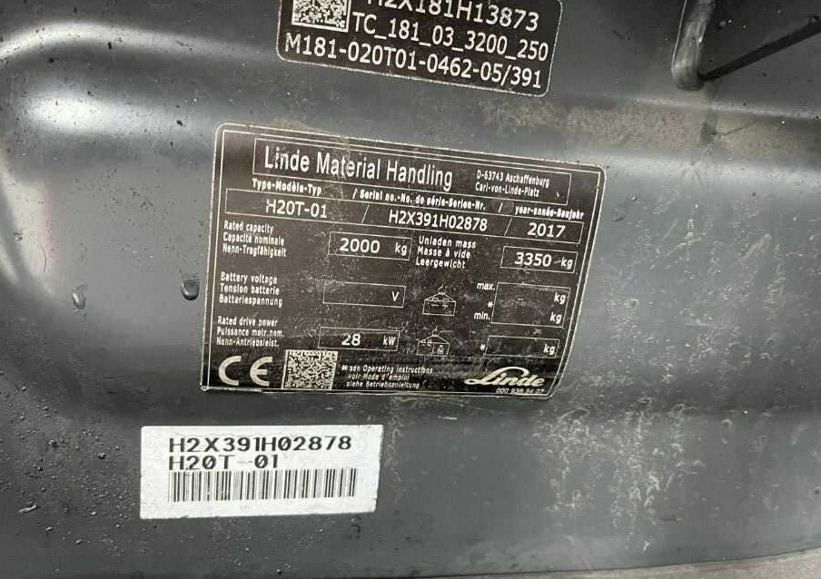 Linde H20T-01 - LPG forklift: picture 4 Linde H20T-01 - LPG forklift: picture 4