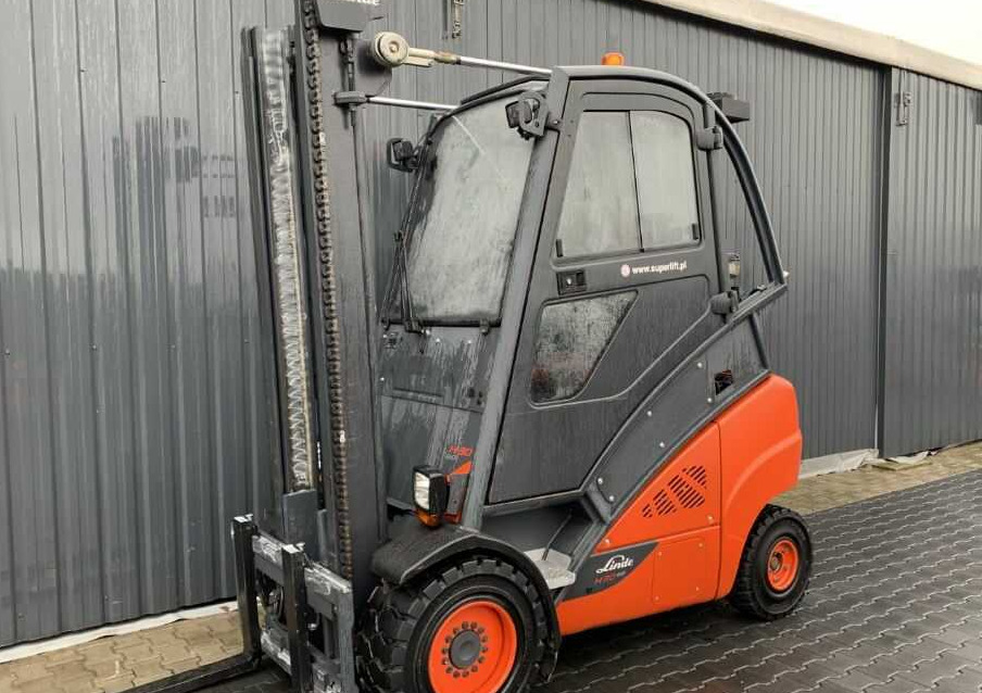 LPG forklift Linde H30T-02: picture 8
