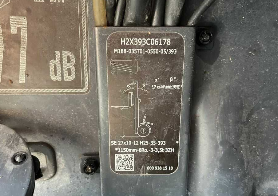 Linde H35T-01 - LPG forklift: picture 5 Linde H35T-01 - LPG forklift: picture 5