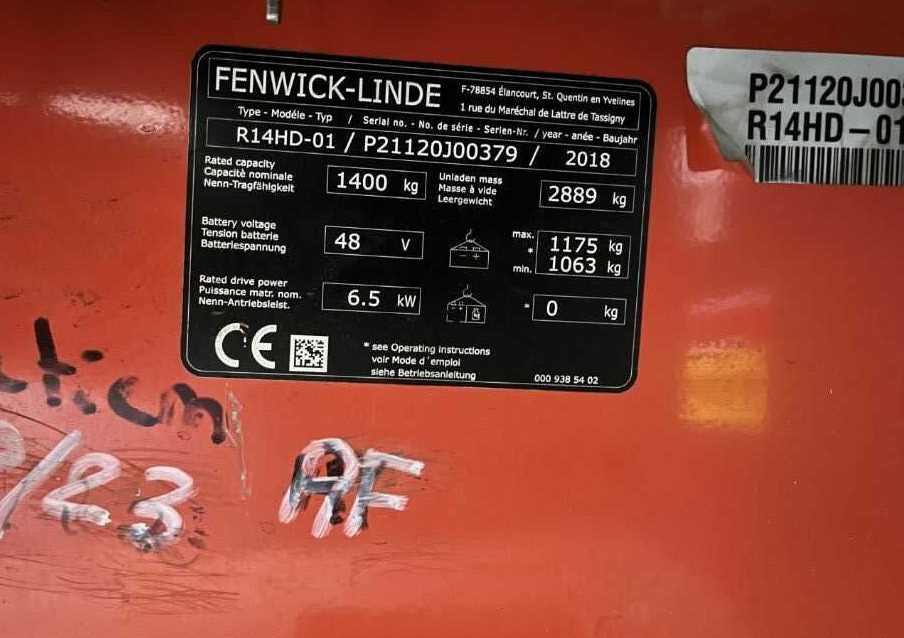 Linde R14HD-01 - Reach truck: picture 4 Linde R14HD-01 - Reach truck: picture 4