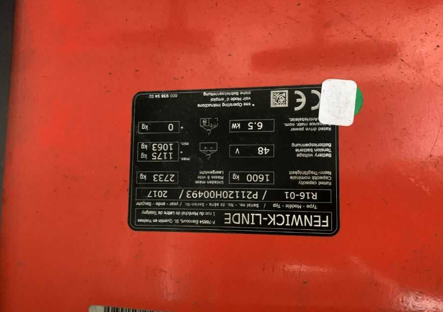Linde R16-01t - Reach truck: picture 4 Linde R16-01t - Reach truck: picture 4
