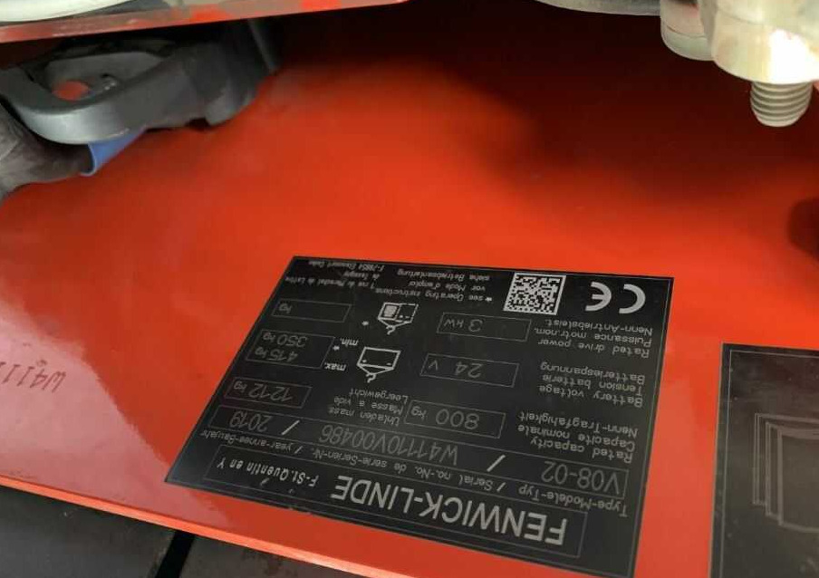 Linde V08 - Order picker: picture 4 Linde V08 - Order picker: picture 4