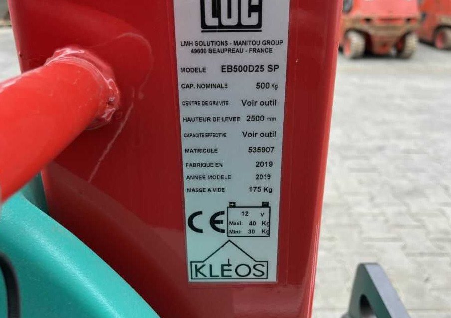 Loc EB500 - Pallet truck: picture 4 Loc EB500 - Pallet truck: picture 4