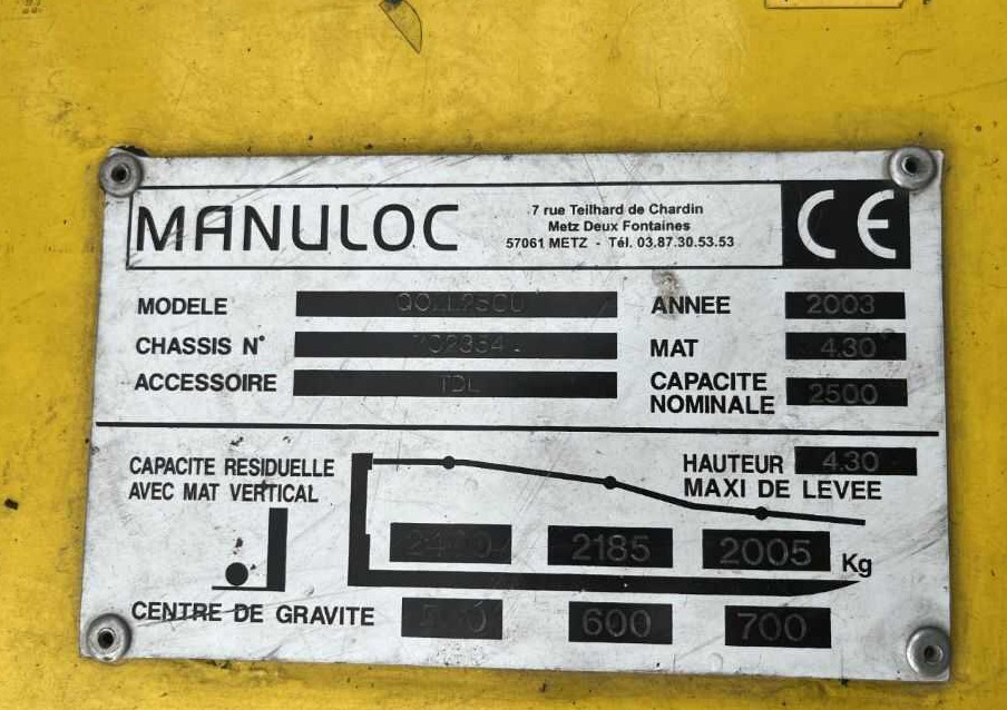 Nissan Q02L25CU - Electric forklift: picture 4 Nissan Q02L25CU - Electric forklift: picture 4