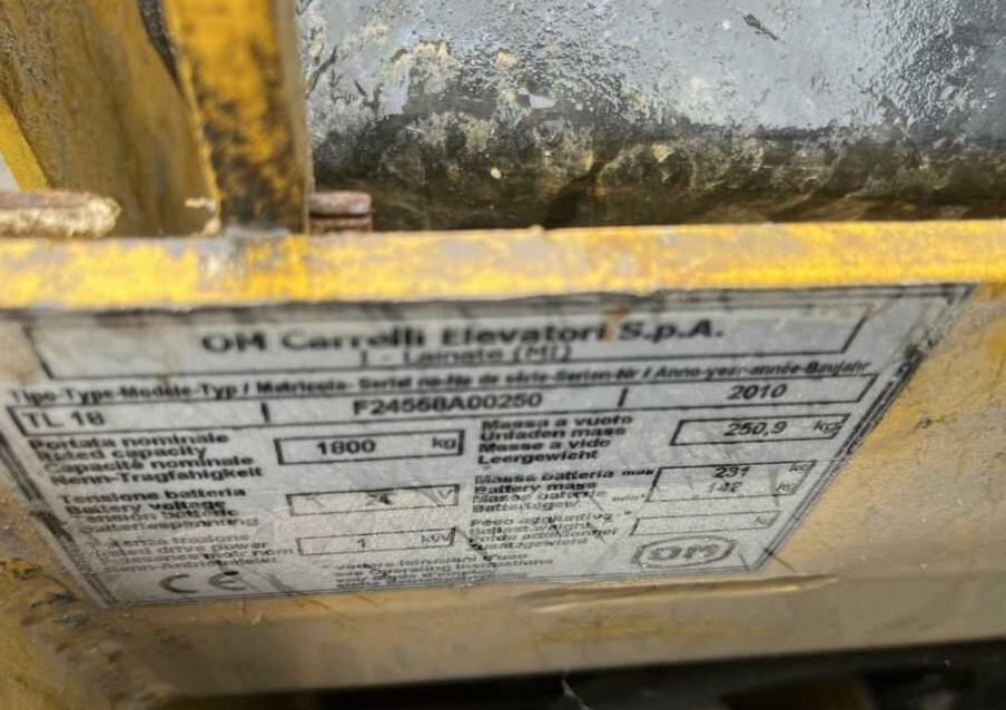 OM TL1812 - Pallet truck: picture 4 OM TL1812 - Pallet truck: picture 4